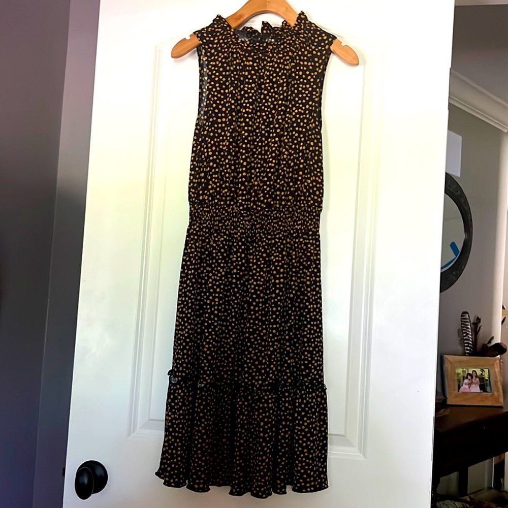 Polka Dot Sleeveless Dress